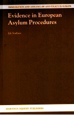 <em>EVIDENCE</em> IN EUROPEAN ASYLUM PROCEDURES