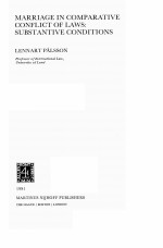MARRIAGE <em>IN</em> COMPARATIVE CONFLCT%<em>OF</em>%LAWS:SUBSTANTIVE CONDITIONS