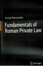 <em>Fundamentals</em> <em>of</em> Roman Private Law