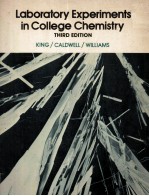 <em>LABORATORY</em> <em>EXPERIMENTS</em> <em>IN</em> COLLEGE <em>CHEMISTRY</em> THIRD <em>EDITION</em>