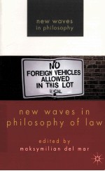 New Waves <em>in</em> Philosophy <em>of</em> Law