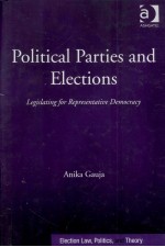 POLITICAL PARTIES <em>AND</em> ELECTIONS LEGISLATING <em>FOR</em> REPREENTATIVE DEMOCRCY