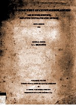 WORLD DIRECTORK <em>OF</em> CRYSTALLOGRAPHERS:AND <em>OF</em> OTHER SCIENTISTS EMPLOYING CRYSTALLOGRAPHIC <em>METHODS</em> SIXT