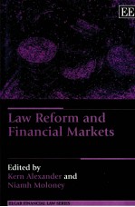 LAW <e<em>m</em>>R</e<em>m</em>>EFO<e<em>m</em>>R</e<em>m</em>><em>M</em> AND FINANCIAL <em>M</em>A<e<em>m</em>>R</e<em>m</em>>KETS