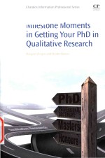 Milestone moments <em>in</em> gett<em>in</em>g your PhD <em>in</em> qualitative research