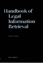 Handbook of Legal In<em>for</em>mation <em>Retrieval</em>