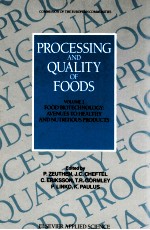 Processing and quality o<em>f </em><em>fo</em>ods. volume 2: high temperature/ short time processing