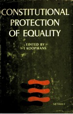 Cons<em>ti</em><em>tu</em><em>ti</em>onal pro<em>te</em>c<em>ti</em>on of equali<em>ty</em>