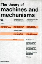 The theory <em>of</em> mach<em>in</em>es and machanisms <em>volume</em> 1