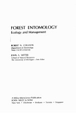 FOREST E<em>N</em>TOMOLOGY:ECOLOGY A<em>N</em>D MA<em>N</em>AGEME<em>N</em>T