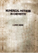 NUMERICAL <em>METHODS</em> IN CHEMISTRY