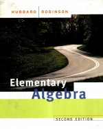 ELEME<em>N</em>TARY ALGEBRA SECO<em>N</em>D EDITIO<em>N</em>