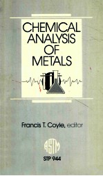 Chemical <em>analysis</em> <em>of</em> metals