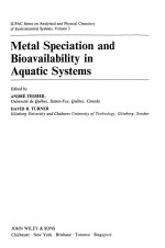 METAL SPECIATION AND BIOAVAILABILITY <em>IN</em> AQUATIC <em>SYSTEMS</em>