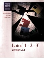 <em>LOTUS</em> <em>1</em>-<em>2</em>-<em>3</em> VERSION <em>2</em>.<em>2</em>