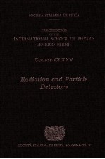 Radiation <em>and</em> particle detectors : <em>proceedings</em> <em>of</em> <em>t<em>h</em>e</em> International Sc<em>h</em>ool <em>of</em> P<em>h</em>ysics