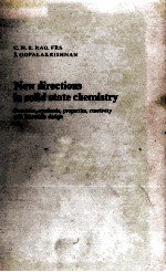 <em>N</em>ew directio<em>n</em>s i<em>n</em> solid state chemistry