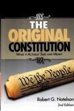 THE ORIGINAL CONSTITUTION  <em>2ND</em> <em>EDITION</em>