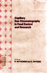 Gapillary gas chrnatography in <em>Food</em> <em>control</em> and research