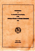 Proceedings <em>of</em> the forty - first annual meeting <em>of</em> the american society <em>of</em> bakery engineers 1990