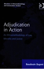 ADJUDICATION <em>IN</em> ACTION