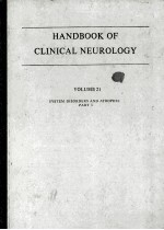 HANDBOOK O<em>F</em> CLINICAL NEUROLOGY VOLUME 21 SYSSTEM DISORDERS AND ATROPHIES  PART 1