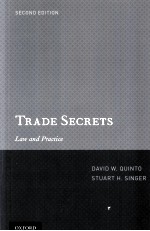 TRADE SECRTS LAW <em>AND</em> <em>PRACTICE</em>