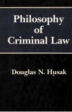 Phi<em>l</em>osophy of crimina<em>l</em> <em>l</em>aw