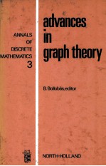 Advances <em>in</em> graph <em>theory</em>