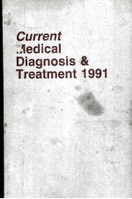 Current <em>M<</em>e<em>m></em>ed</e<em>m></em>ic<em>al</em> diagnosis & treat<em>me</em>nt 1991