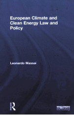 European climate <em>and</em> clean energy law <em>and</em> policy