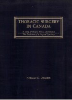 Thoracic surgery <em>in</em> Canada : a story <em>of</em> people