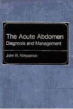The Acute Abdomen Diagnosis and <em>Management</em>