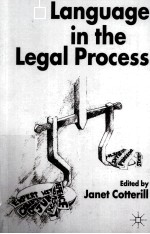 Language in <em>the</em> Legal <em>Process</em>