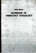 H<em>A</em>NDBOOK OF EMERGENCY TOXICOLOGY:<em>A</em> <em>GUIDE</em> <em>FOR</em> THE INDENTIFIC<em>A</em>TION