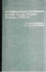 XVA International Confernce on High Energy <em>Physics</em> Volume 3