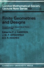 Finite geo<em>me</em>tries and designs