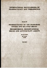 PHARMACOLOGY OF THE ENDOCRINE <em>S</em>Y<em>S</em>TEM AND RELATED DRUG<em>S</em>:PROGE<em>S</em>TERONE