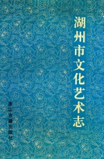 湖州市<em>文化</em>艺术志