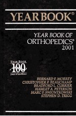 THE YEAR BOOK <em>OF</em> ORTHOPEDICS  2001