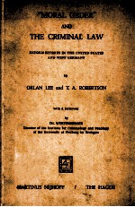 “MORAL ORDER”<em>AND</em> <em>TH</em>E CRIMINAL LAW：REFORM EFFOR<em>TS</em> IN <em>TH</em>E UNI<em>TE</em>D S<em>TA</em><em>TE</em>S <em>AND</em> WES<em>T </em>GERMANY