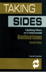 Tak<em>in</em>g sides clash<em>in</em>g views <em>on</em> c<em>on</em>troversial bioethical <em>issues</em>