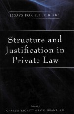 STRUCTRE <em>A</em>ND JUSTIFIC<em>A</em>TION <em>IN</em> PRIV<em>A</em>TE <em>L<em>A</em>W</em>