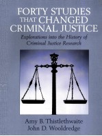Forty studies that chan<em>ge</em>d criminal justice