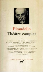 Th<em>é</em>?tre complet II