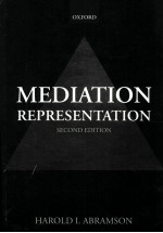 MEDIATION REPRESENTATION <em>SECOND</em> <em>EDITION</em>