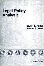 LEGAL POLICY <em>AN</em>ALYSIS FINDING <em>AN</em> OPTIMUM LEVEL <em>OR</em> MIX
