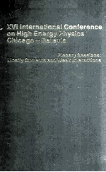 XVA International Confernce on High Energy <em>Physics</em> Volume 4