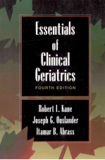 ESSENTIALS <em>OF</em> CL<em>IN</em>ICAL GERIATRICS  <em>FOURTH</em> <em>EDITION</em>