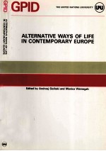 Alternative ways <em>of</em> life <em>in</em> contemporary Europe